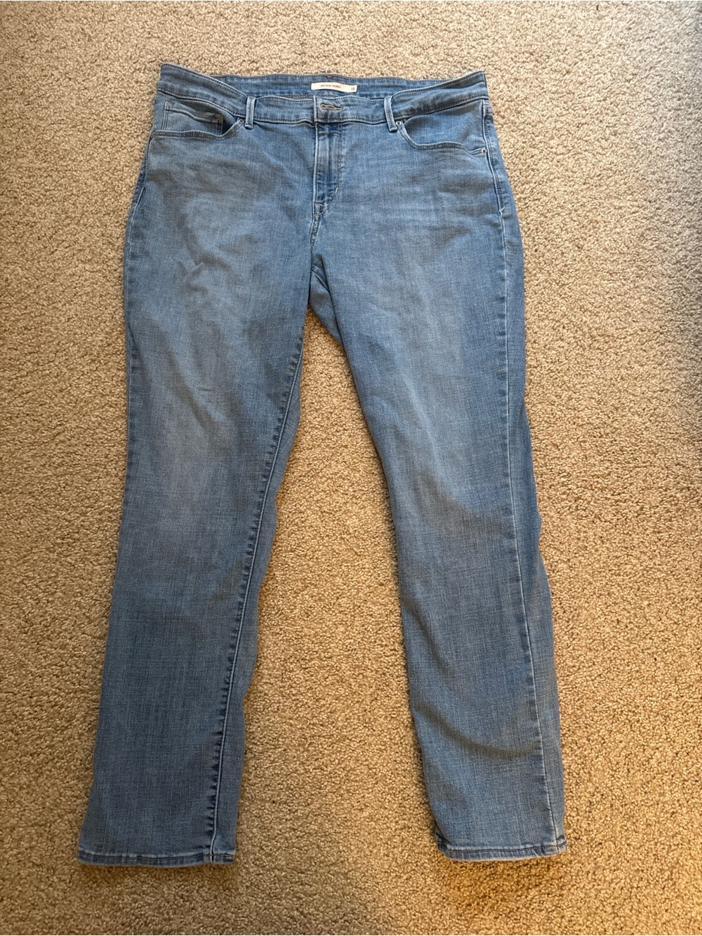 Levi Women's Light Blue Denim Jeans